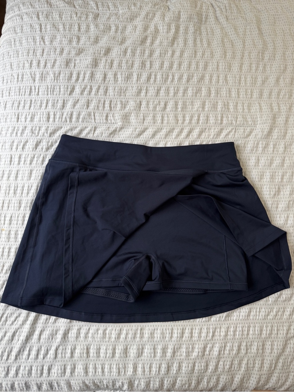 Athleta Navy Active Skort with Built-In Shorts